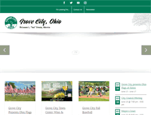 Tablet Screenshot of grovecityohio.gov
